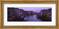 Buildings Along A Canal, Venice, Italy Fine Art Print