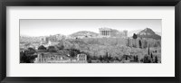 High Angle View Of Buildings In A City, Parthenon, Acropolis, Athens, Greece Fine Art Print