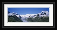 Snow Covered Mountain Range Matterhorn, Switzerland Fine Art Print