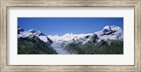 Snow Covered Mountain Range Matterhorn, Switzerland Fine Art Print