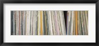 Row Of Music Records, Germany Fine Art Print