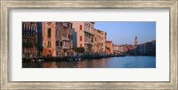 Buildings at the waterfront, Grand Canal, Venice, Italy Fine Art Print
