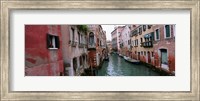 Buildings on both sides of a canal, Grand Canal, Venice, Italy Fine Art Print