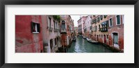 Buildings on both sides of a canal, Grand Canal, Venice, Italy Fine Art Print