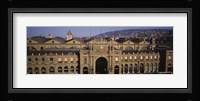 Facade of a train station, Zurich, Switzerland Fine Art Print