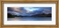 Storm Clouds Over A Lake, Derwent Water, Cumbria, England, United Kingdom Fine Art Print