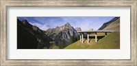 Mountain Pass Bridge, Austria Fine Art Print