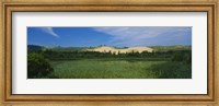 Panoramic view of a lake, Sleeping Bear Dunes National Lakeshore, Michigan, USA Fine Art Print