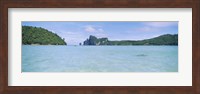 Hills in the ocean, Loh Dalum Bay, Ko Phi Phi Don, Phi Phi Islands, Thailand Fine Art Print