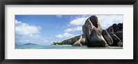 Rocks on Anse Source D'argent Beach, La Digue Island, Seychelles Fine Art Print