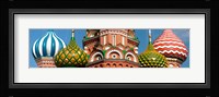 Mid section view of a cathedral, St. Basil's Cathedral, Red Square, Moscow, Russia Fine Art Print