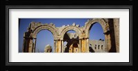 Old ruins of a church, St. Simeon Church, Aleppo, Syria Fine Art Print