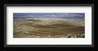 Panoramic view of a landscape, Aleppo, Syria Fine Art Print