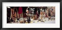 Group of objects in a market, Palmyra, Syria Fine Art Print