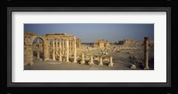 Old ruins of a temple, Temple Of Bel, Palmyra, Syria Fine Art Print