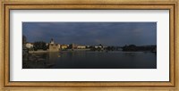 Buildings at the waterfront, Charles Bridge, Vltava River, Prague, Czech Republic Fine Art Print