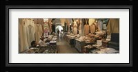 Clothing stores in a market, Souk Al-Liffa, Tripoli, Libya Fine Art Print
