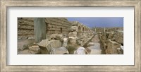 Ruins of ancient Roman city, Leptis Magna, Libya Fine Art Print