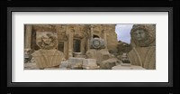 Statues in Leptis Magna, Libya Fine Art Print