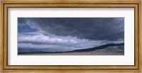 Storm clouds over a desert, Inyo Mountain Range, California Fine Art Print