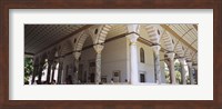 Group of people in front of a chamber, Topkapi Palace, Istanbul, Turkey Fine Art Print