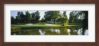 Lake on a golf course, Tantallon Country Club, Fort Washington, Maryland, USA Fine Art Print