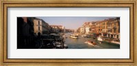 Buildings along a canal, Grand Canal, Venice, Italy Fine Art Print