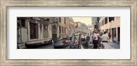 Buildings along a canal, Grand Canal, Rio Di Palazzo, Venice, Italy Fine Art Print