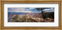 Rock formations in a national park, Mather Point, Grand Canyon National Park, Arizona, USA Fine Art Print