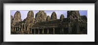 Facade of an old temple, Angkor Wat, Siem Reap, Cambodia Fine Art Print