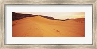 Sand dunes in a desert, Coral Pink Sand Dunes State Park, Utah, USA Fine Art Print
