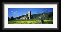 San Antimo Monastery, Tuscany, Italy Fine Art Print