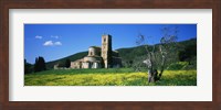 San Antimo Monastery, Tuscany, Italy Fine Art Print
