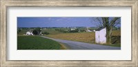 Road through Amish Farms, Pennsylvania Fine Art Print