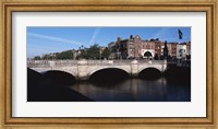 O'Connell Bridge in Republic of Ireland Fine Art Print
