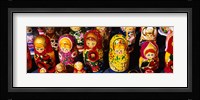 Close-up of Russian nesting dolls, Bulgaria Fine Art Print