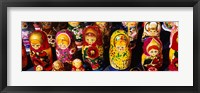 Close-up of Russian nesting dolls, Bulgaria Fine Art Print