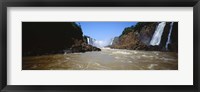 Waterfall in a forest, Iguacu Falls, Argentina Fine Art Print