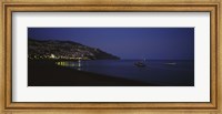 Sailboats in the sea, Funchal, Madeira, Portugal Fine Art Print