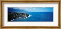 High angle view of an island, Ponta Delgada, Madeira, Portugal Fine Art Print