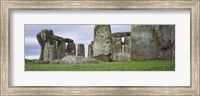 Rock formations of Stonehenge, Wiltshire, England Fine Art Print