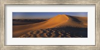Sand dunes in a desert, Douz, Tunisia Fine Art Print