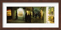 Group of people in a market, Medina, Sousse, Tunisia Fine Art Print