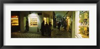 Group of people in a market, Medina, Sousse, Tunisia Fine Art Print