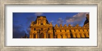 Low angle view of a palace, Palais Du Louvre, Paris, France Fine Art Print