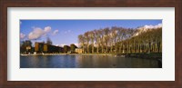 Trees along a lake, Chateau de Versailles, Versailles, Yvelines, France Fine Art Print