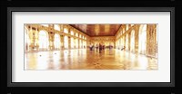 Group of people inside a ballroom, Catherine Palace, Pushkin, St. Petersburg, Russia Fine Art Print