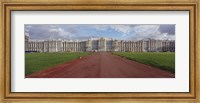 Dirt road leading to a palace, Catherine Palace, Pushkin, St. Petersburg, Russia Fine Art Print