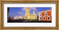 Low angle view of a cathedral, Peter and Paul Cathedral, Peter and Paul Fortress, St. Petersburg, Russia Fine Art Print