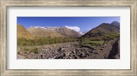 Mountains on a landscape, Atlas Mountains, Marrakesh, Morocco Fine Art Print